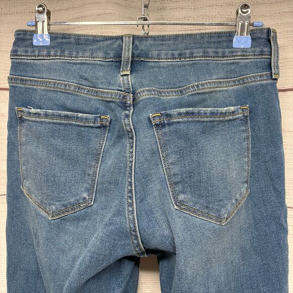 Old Navy Women's High-Rise Kicker Boot-Cut Jeans Size 4 - Picture 11 of 13